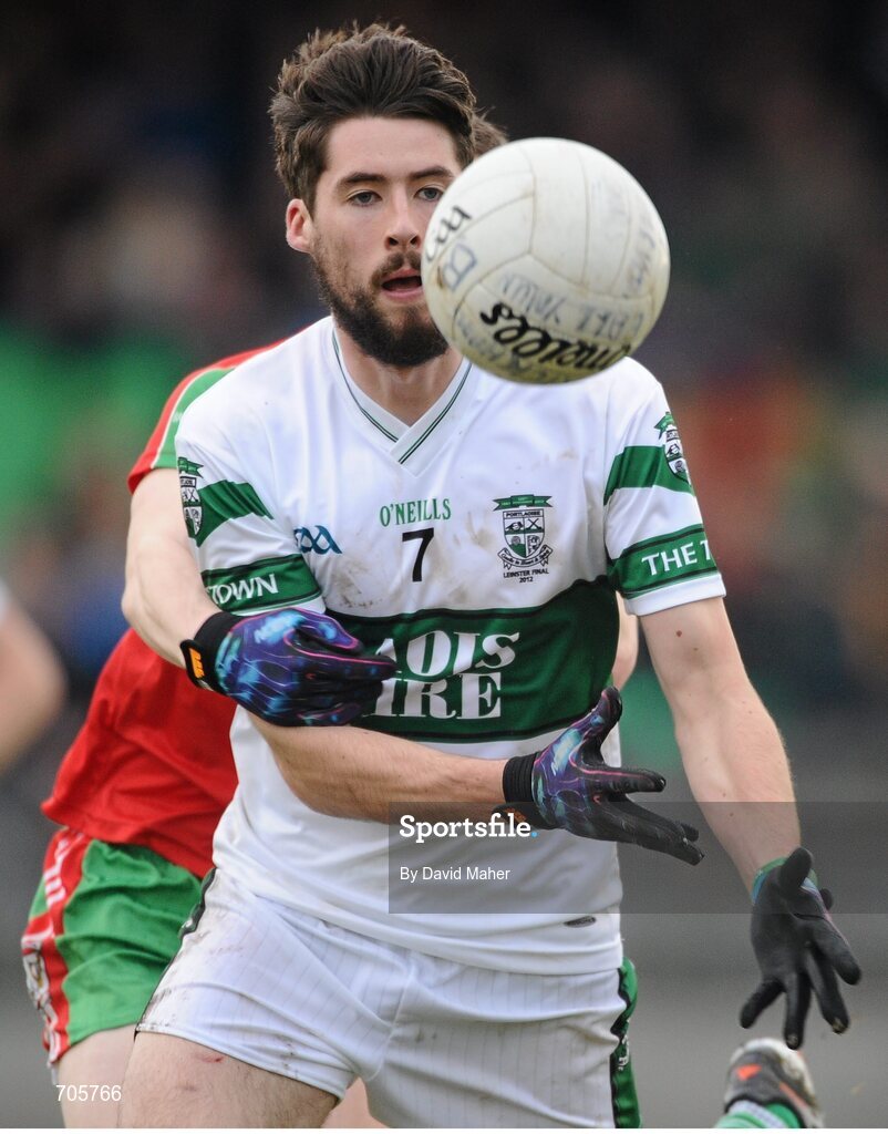 9 December 2012; Conor Boyle, Portlaoise. AIB Leinster GAA Football Senior Club Championship Final, Portlaoise, Laois v Ballymun Kickhams, Dublin, Cusack Park, Mullingar, Co. Westmeath. Picture credit: David Maher / SPORTSFILE