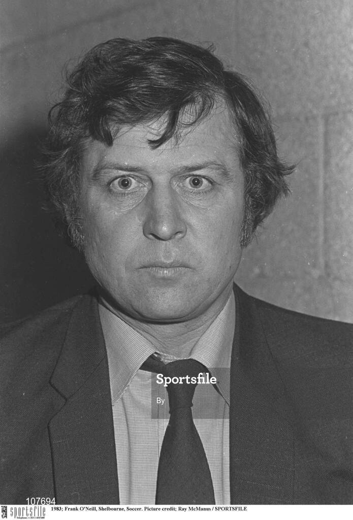 1983; Frank O'Neill, Shelbourne, Soccer. Picture credit; Ray McManus / SPORTSFILE