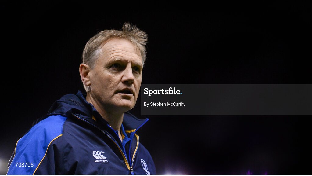 4 January 2013; Leinster head coach Joe Schmidt. Celtic League 2012/13, Round 13, Edinburgh v Leinster, Murrayfield, Edinburgh, Scotland. Picture credit: Stephen McCarthy / SPORTSFILE