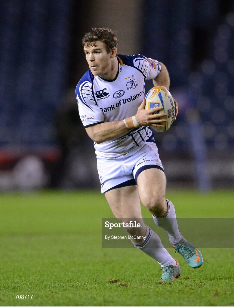 4 January 2013; Gordon D'Arcy, Leinster. Celtic League 2012/13, Round 13, Edinburgh v Leinster, Murrayfield, Edinburgh, Scotland. Picture credit: Stephen McCarthy / SPORTSFILE
