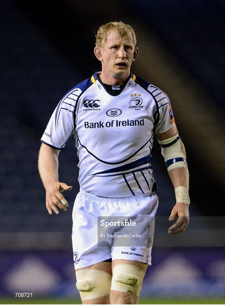 4 January 2013; Leo Cullen, Leinster. Celtic League 2012/13, Round 13, Edinburgh v Leinster, Murrayfield, Edinburgh, Scotland. Picture credit: Stephen McCarthy / SPORTSFILE