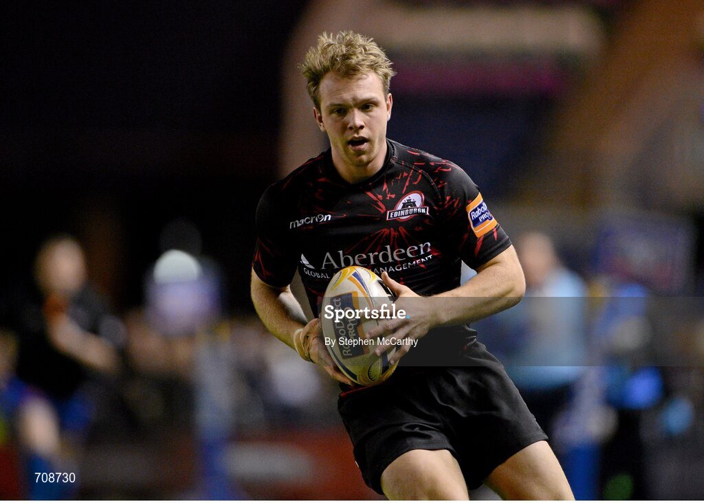 4 January 2013; Greig Tonks, Edinburgh. Celtic League 2012/13, Round 13, Edinburgh v Leinster, Murrayfield, Edinburgh, Scotland. Picture credit: Stephen McCarthy / SPORTSFILE