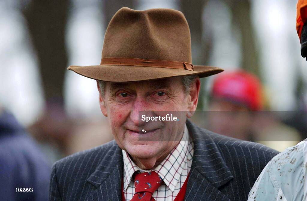 10 February 2002; Paddy Mullins, Trainer. Horse Racing. Picture credit; Matt Browne / SPORTSFILE *EDI*