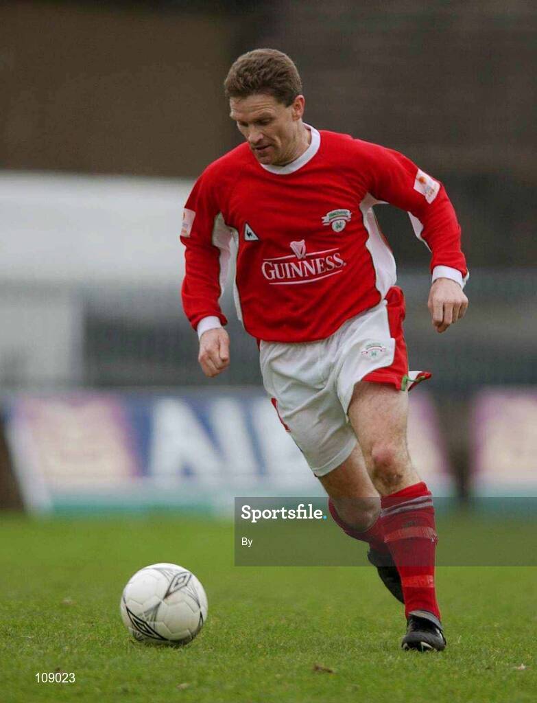 24 February 2002; Declan Daly, Cork City. Soccer. Picture credit; Matt Browne / SPORTSFILE *EDI*