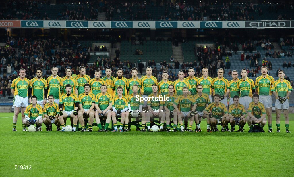 9 February 2013; Finuge squad. AIB GAA Football All-Ireland Intermediate Club Championship Final, Cookstown Fr. Rocks v Finuge, Croke Park, Dublin. Picture credit: David Maher / SPORTSFILE