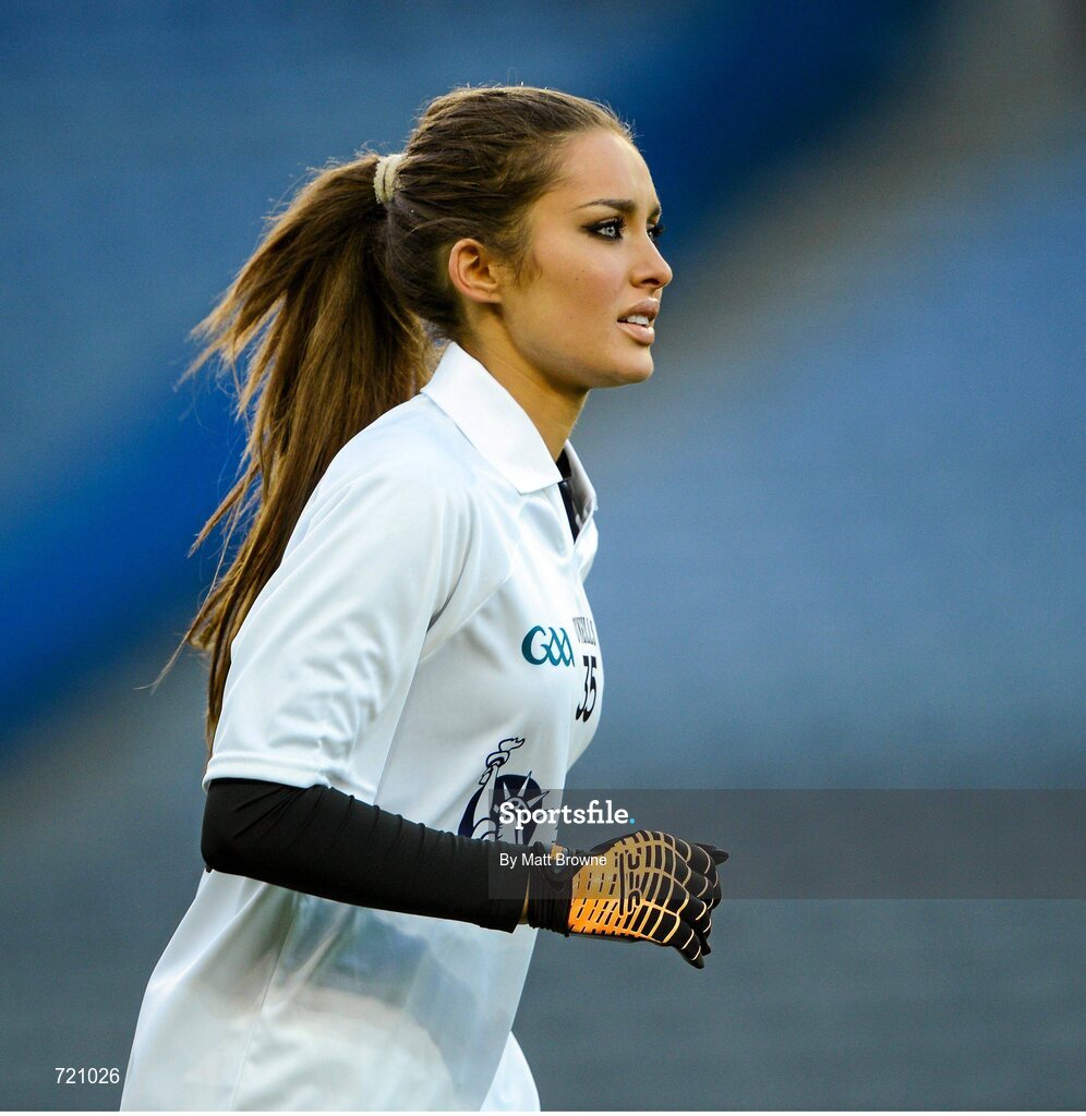 14 February 2013; Roz Purcell, lining out for Kildare, during the game against Kerry at the Alan Kerins GAA Challenge, supported by Liberty Insurance, which took place in Croke Park on Valentine's Day. For more information visit alankerinsprojects.org. Croke Park, Dublin. Picture credit: Matt Browne / SPORTSFILE