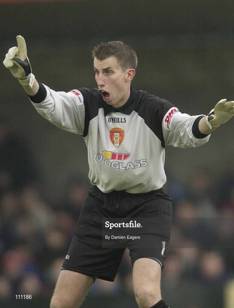 12 April 2003; Chris Adamson, St Patrick's Athletic goalkeeper. eircom league, Premier Division, Cork City v St Patrick's Athletic, Turner's Cross, Cork. Soccer. Picture credit; Damien Eagers / SPORTSFILE *EDI*