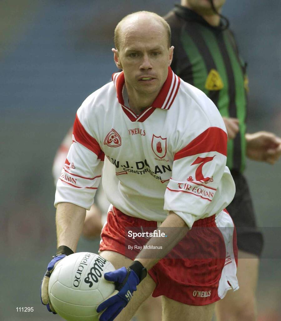 20 April 2003; Peter Canavan, Tyrone. Allianz National Football League, Division 1, Fermanagh v Tyrone, Croke Park, Dublin. Football. Picture credit; Ray McManus / SPORTSFILE *EDI*