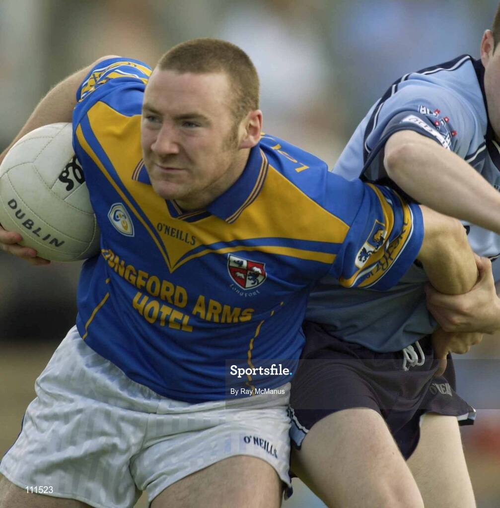 27 April 2003; Kevin Connaughton, Longford. Leinster U-21 Football Final, Dublin v Longford, Cusack Park, Mullingar, Co. Westmeath. Football. Picture credit; Ray McManus / SPORTSFILE *EDI*