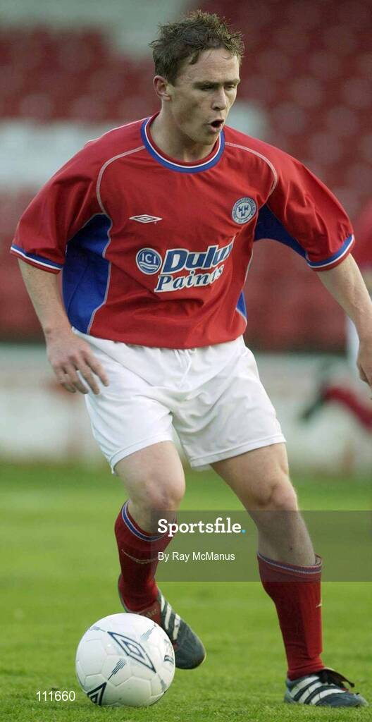 22 April 2003; Richie Baker, Shelbourne. eircom League, Premier Division, Shelbourne v Longford Town, Tolka Park, Dublin. Soccer. Picture credit; Ray McManus / SPORTSFILE *EDI*
