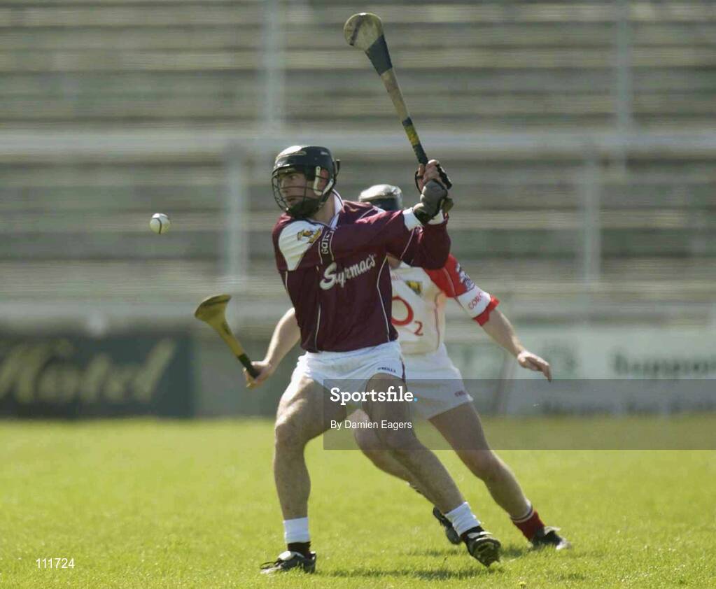 27 April 2003; Cathal Moore, Galway. Allianz National Hurling League, Division 1, Galway v Cork, Pearse Stadium, Galway. Picture credit; Damien Eagers / SPORTSFILE *EDI*