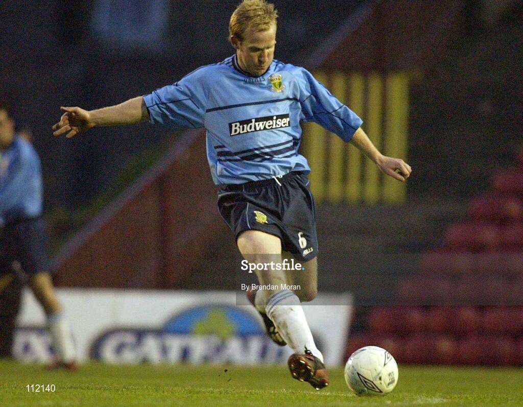 11 April 2003; Michael O'Donnell, UCD. eircom League, Premier Division, Bohemians v UCD, Dalymount Park, Dublin. Soccer. Picture credit; Brendan Moran / SPORTSFILE *EDI*