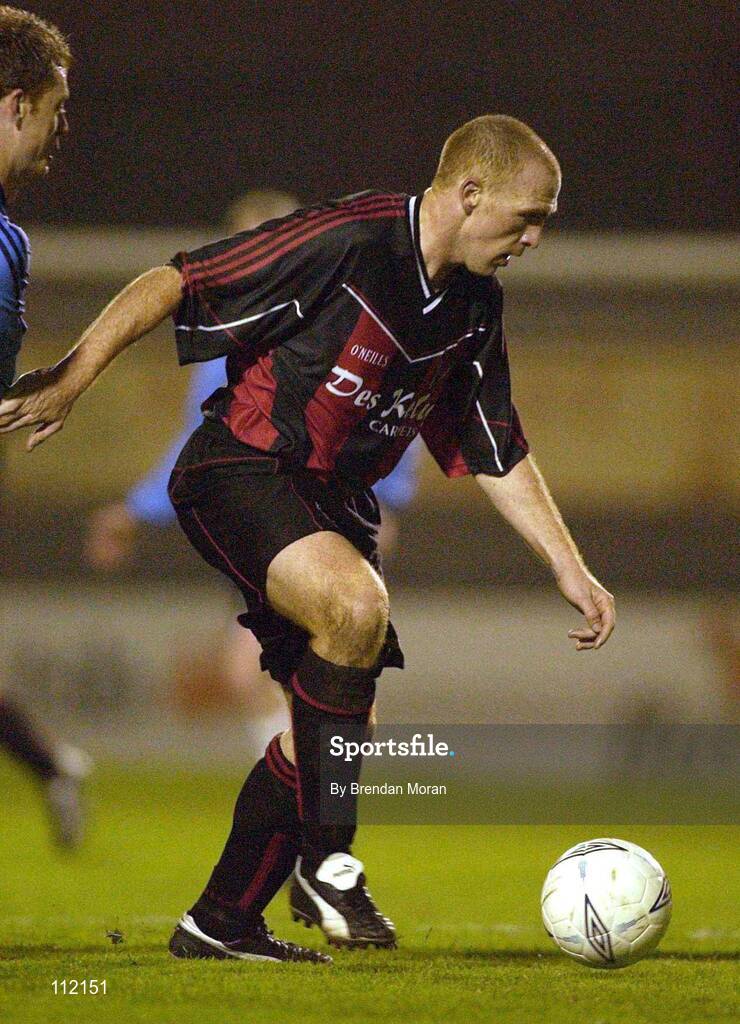 11 April 2003; Glen Crowe, Bohemians. eircom League, Premier Division, Bohemians v UCD, Dalymount Park, Dublin. Soccer. Picture credit; Brendan Moran / SPORTSFILE *EDI*