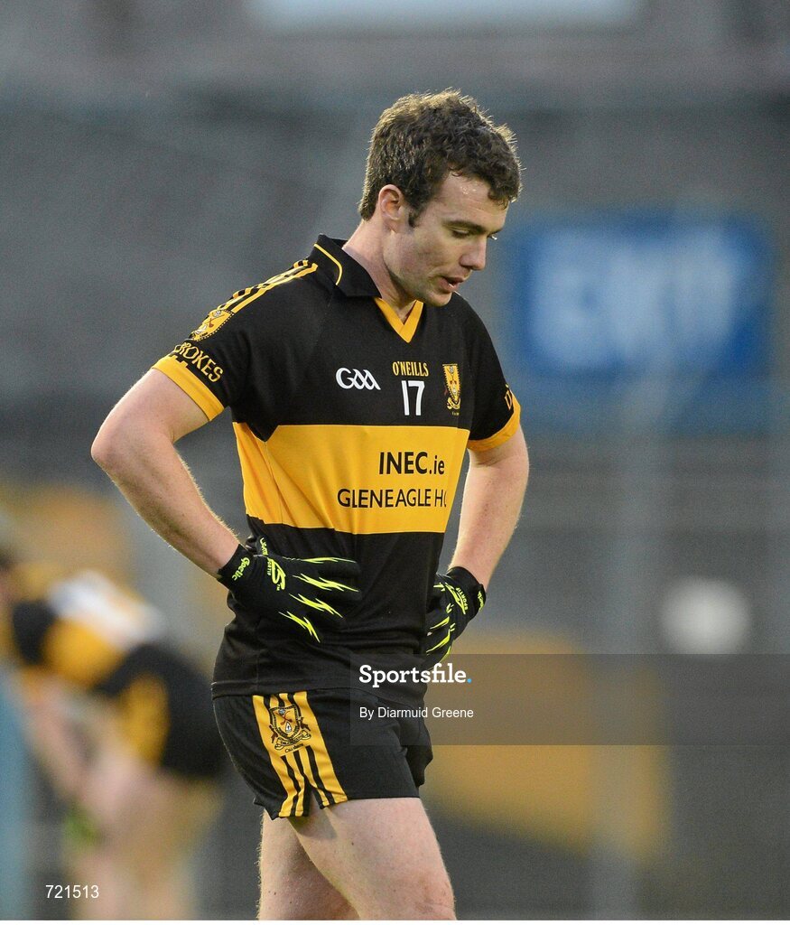 16 February 2013; Shane Doolan, Dr. Crokes, after defeat to Ballymun Kickhams. AIB GAA Football All-Ireland Senior Club Championship, Semi-Final, St Brigid’s, Dr. Crokes, Kerry v Ballymun Kickhams, Dublin, Semple Stadium, Thurles, Co. Tipperary. Picture credit: Diarmuid Greene / SPORTSFILE