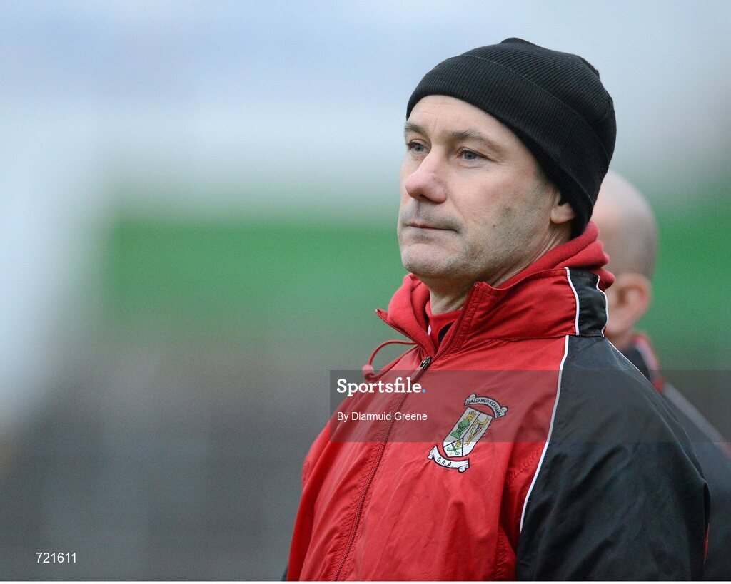 16 February 2013; Ballymun Kickhams manager Paul Curran. AIB GAA Football All-Ireland Senior Club Championship, Semi-Final, St Brigid’s, Dr. Crokes, Kerry v Ballymun Kickhams, Dublin, Semple Stadium, Thurles, Co. Tipperary. Picture credit: Diarmuid Greene / SPORTSFILE