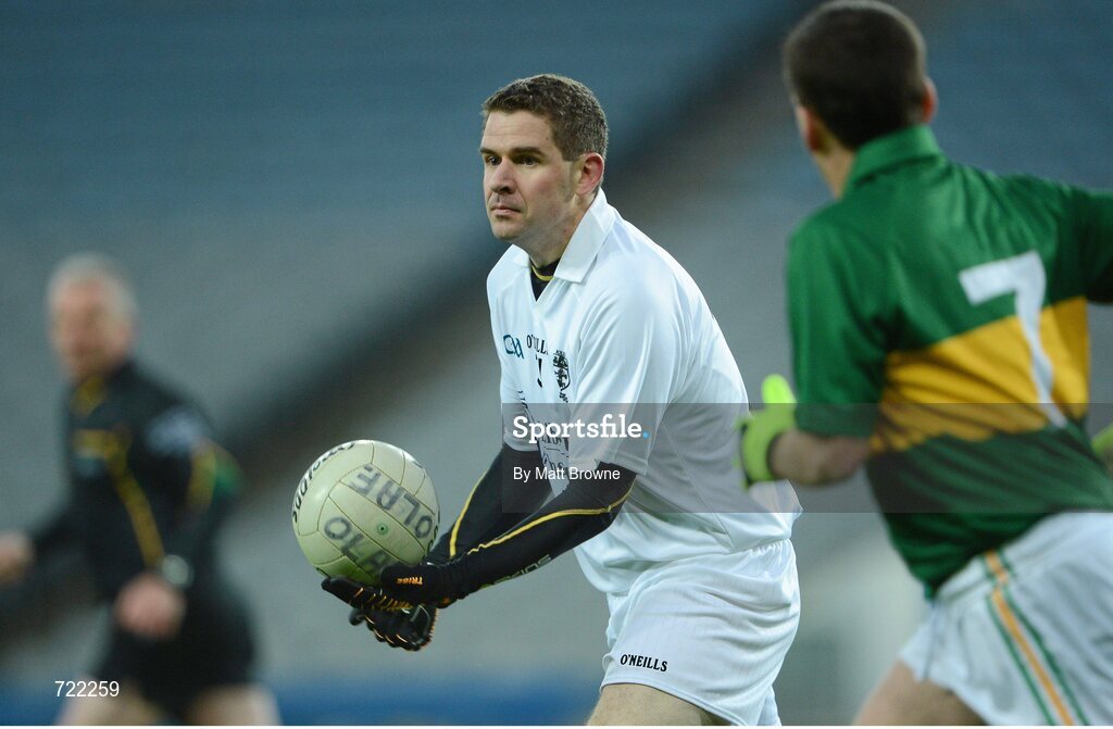 14 February 2013; Darren Frehill, lining out for Kildare, during the game against Kerry at the Alan Kerins GAA Challenge, supported by Liberty Insurance, which took place in Croke Park on Valentine's Day. For more information visit alankerinsprojects.org. Croke Park, Dublin. Picture credit: Matt Browne / SPORTSFILE