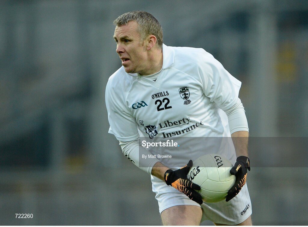 14 February 2013; Joe O'Sullivan, lining out for Kildare, during the game against Kerry at the Alan Kerins GAA Challenge, supported by Liberty Insurance, which took place in Croke Park on Valentine's Day. For more information visit alankerinsprojects.org. Croke Park, Dublin. Picture credit: Matt Browne / SPORTSFILE