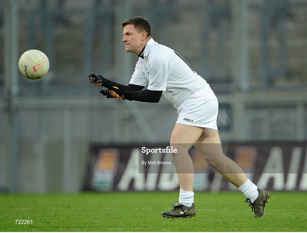 14 February 2013; Stuart Baldwin, lining out for Kildare, during the game against Kerry at the Alan Kerins GAA Challenge, supported by Liberty Insurance, which took place in Croke Park on Valentine's Day. For more information visit alankerinsprojects.org. Croke Park, Dublin. Picture credit: Matt Browne / SPORTSFILE