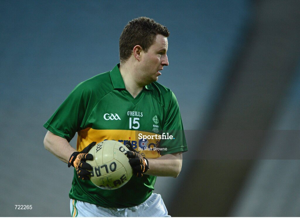 14 February 2013; Joey Wynne, lining out for Kerry, during the game against Kildare at the Alan Kerins GAA Challenge, supported by Liberty Insurance, which took place in Croke Park on Valentine's Day. For more information visit alankerinsprojects.org. Croke Park, Dublin. Picture credit: Matt Browne / SPORTSFILE