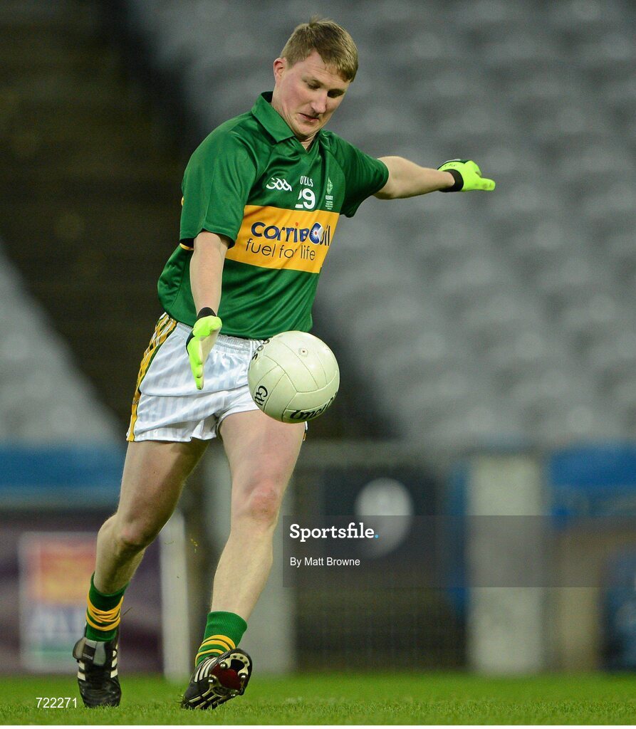 14 February 2013; Mike Frank Russell, lining out for Kerry, during the game against Kildare at the Alan Kerins GAA Challenge, supported by Liberty Insurance, which took place in Croke Park on Valentine's Day. For more information visit alankerinsprojects.org. Croke Park, Dublin. Picture credit: Matt Browne / SPORTSFILE