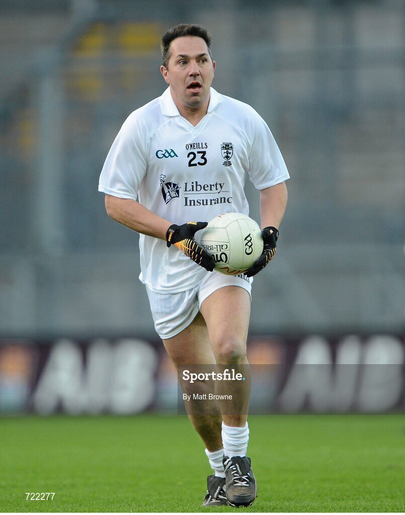 14 February 2013; Michael Conneff, lining out for Kildare, during the game against Kerry at the Alan Kerins GAA Challenge, supported by Liberty Insurance, which took place in Croke Park on Valentine's Day. For more information visit alankerinsprojects.org. Croke Park, Dublin. Picture credit: Matt Browne / SPORTSFILE