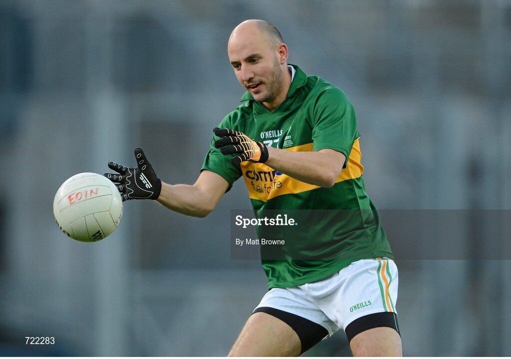 14 February 2013; Tadhg Kennelly, lining out for Kerry, during the game against Kildare at the Alan Kerins GAA Challenge, supported by Liberty Insurance, which took place in Croke Park on Valentine's Day. For more information visit alankerinsprojects.org. Croke Park, Dublin. Picture credit: Matt Browne / SPORTSFILE