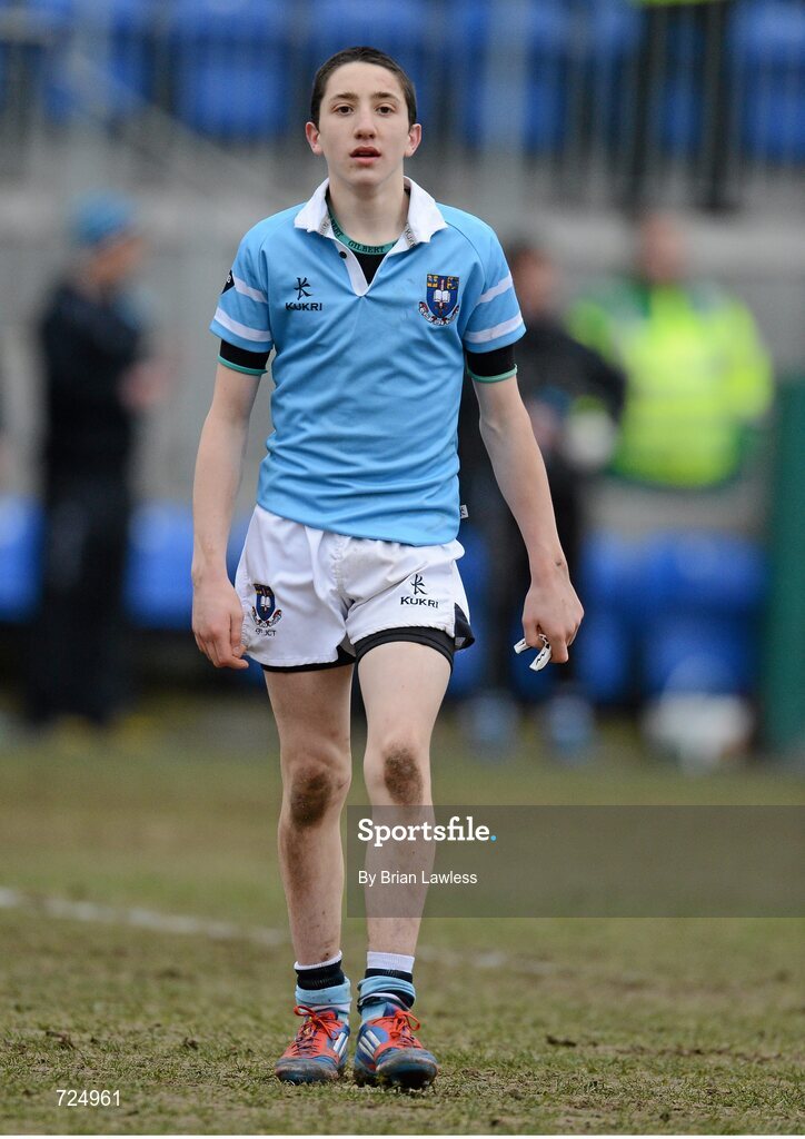 26 February 2013; Michael Heaney, St. Michael’s College. Powerade Leinster Schools Junior Cup, Quarter-Final, St. Michael’s College v CBC Monkstown, Donnybrook Stadium, Donnybrook, Dublin. Picture credit: Brian Lawless / SPORTSFILE