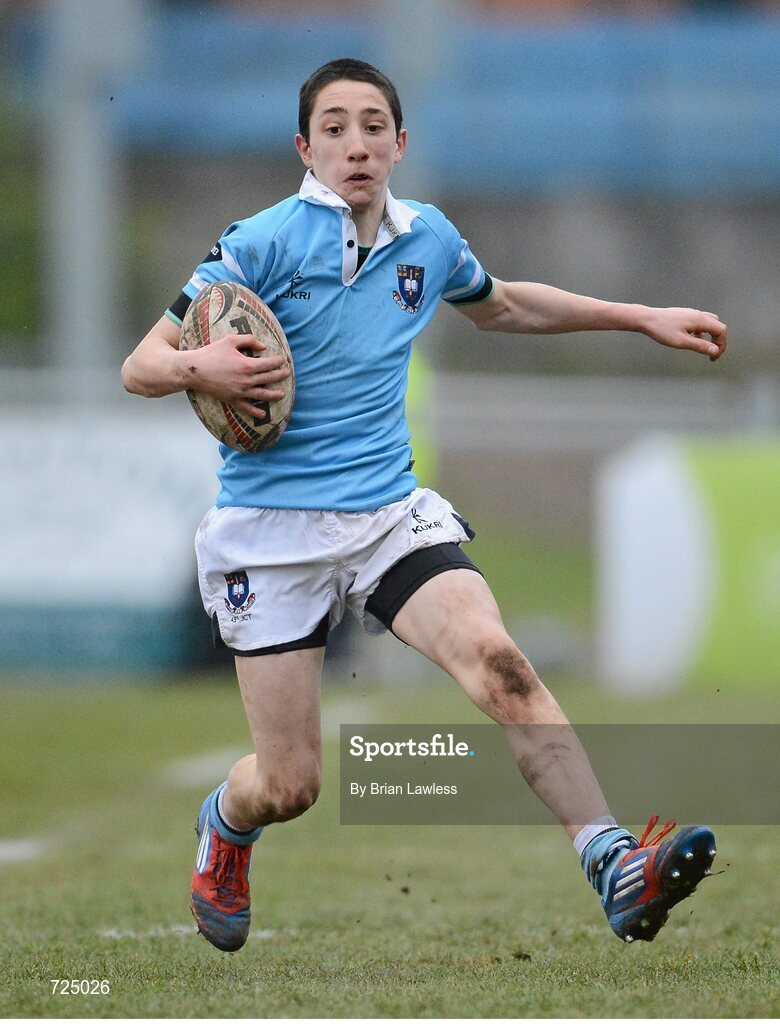 26 February 2013; Michael Heaney, St. Michael’s College. Powerade Leinster Schools Junior Cup, Quarter-Final, St. Michael’s College v CBC Monkstown, Donnybrook Stadium, Donnybrook, Dublin. Picture credit: Brian Lawless / SPORTSFILE