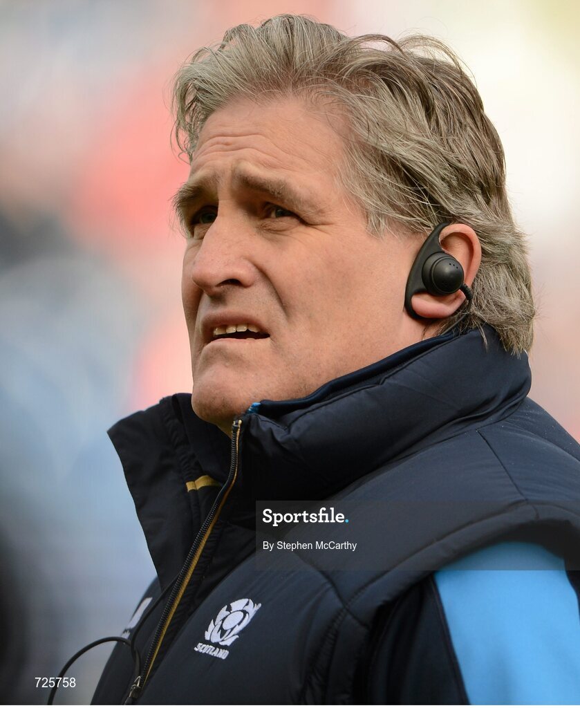 24 February 2013; Scotland's interim head coach Scott Johnson. RBS Six Nations Rugby Championship, Scotland v Ireland, Murrayfield Stadium, Edinburgh, Scotland. Picture credit: Stephen McCarthy / SPORTSFILE