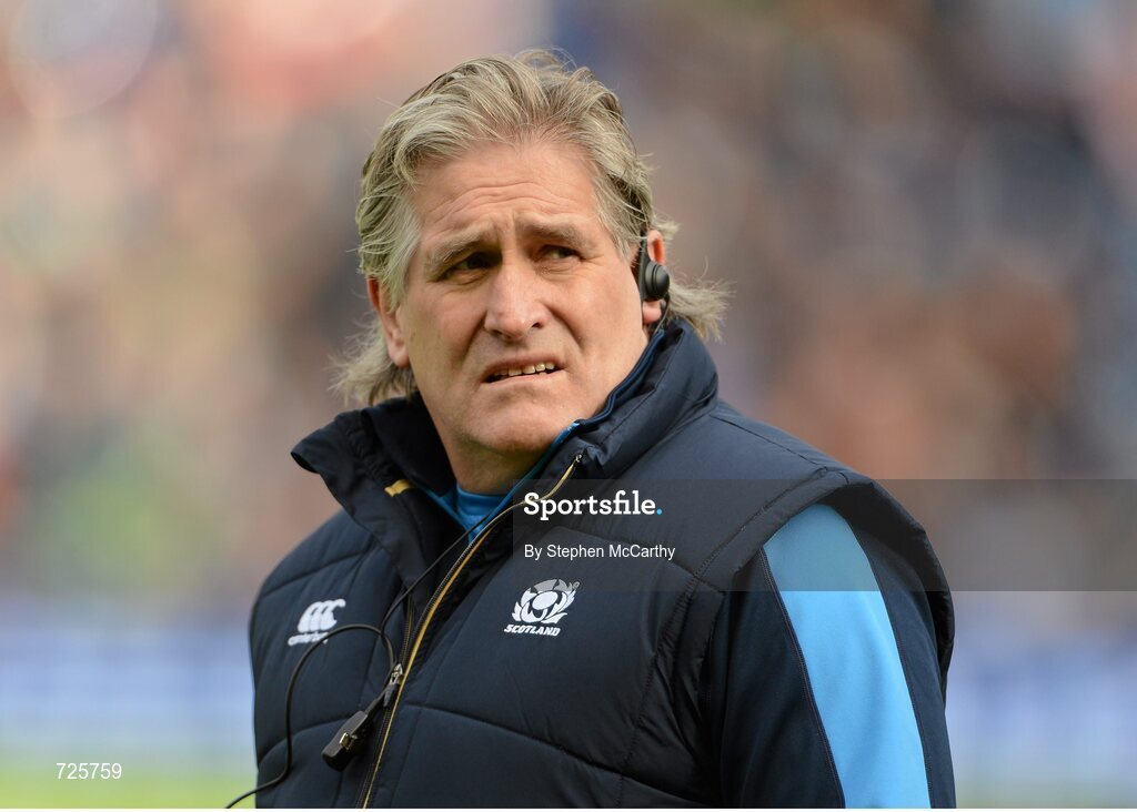 24 February 2013; Scotland's interim head coach Scott Johnson. RBS Six Nations Rugby Championship, Scotland v Ireland, Murrayfield Stadium, Edinburgh, Scotland. Picture credit: Stephen McCarthy / SPORTSFILE