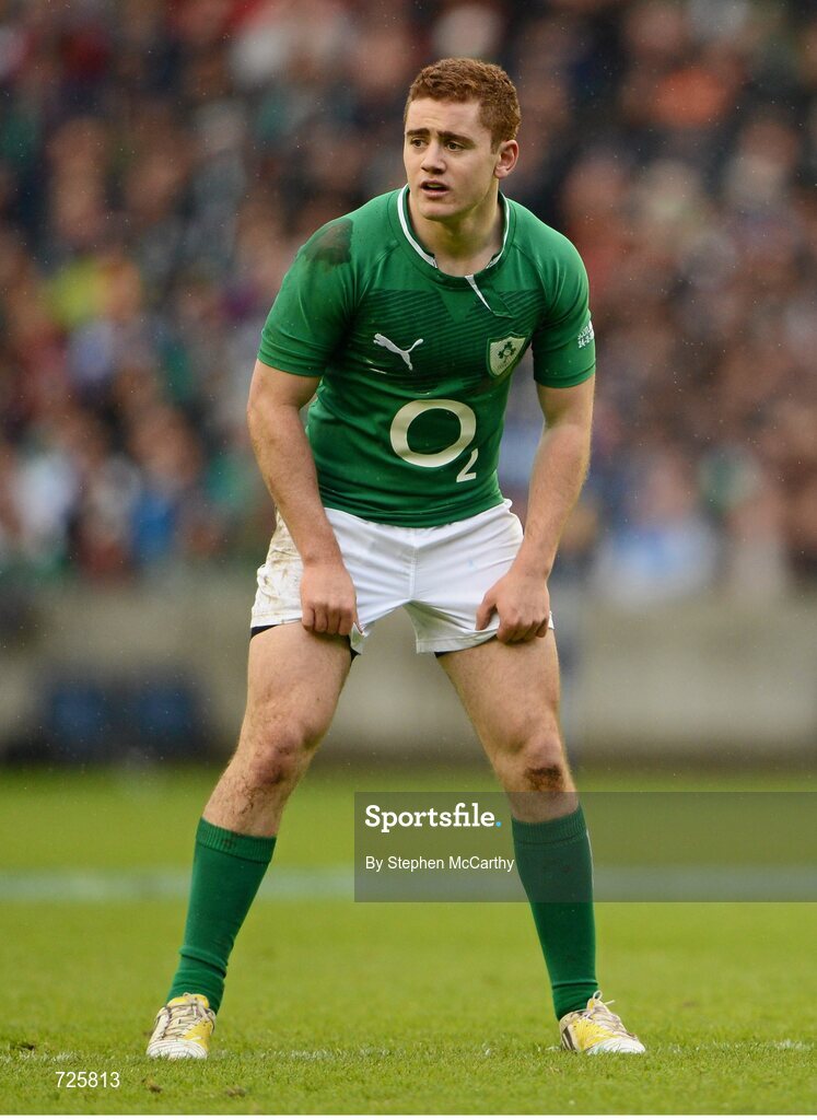 24 February 2013; Paddy Jackson, Ireland. RBS Six Nations Rugby Championship, Scotland v Ireland, Murrayfield Stadium, Edinburgh, Scotland. Picture credit: Stephen McCarthy / SPORTSFILE