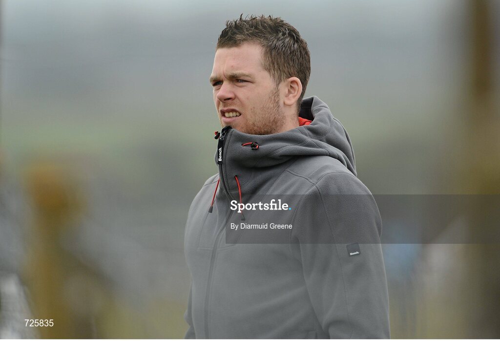 1 March 2013; Tipperary hurler Padraic Maher during the game. Irish Daily Mail Fitzgibbon Cup Semi-Final, Waterford Institute of Technology v Mary Immaculate College, Limerick, Carnmore GAA Club, Carnmore, Co. Galway. Picture credit: Diarmuid Greene / SPORTSFILE