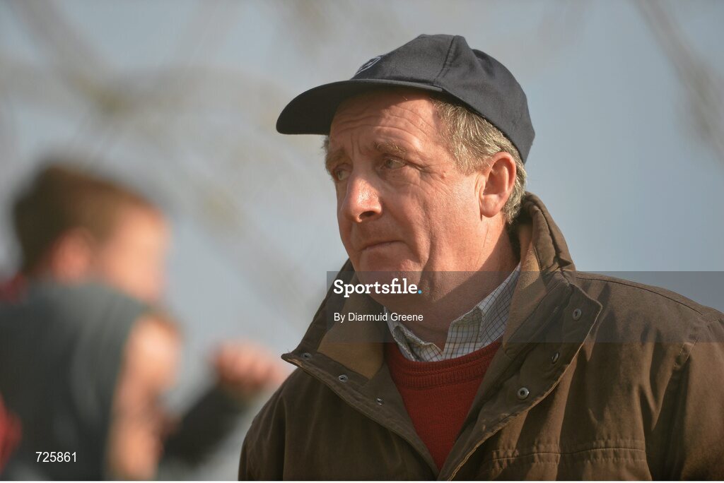 1 March 2013; Waterford senior hurling manager Micheal Ryan at the game. Irish Daily Mail Fitzgibbon Cup Semi-Final, Waterford Institute of Technology v Mary Immaculate College, Limerick, Carnmore GAA Club, Carnmore, Co. Galway. Picture credit: Diarmuid Greene / SPORTSFILE