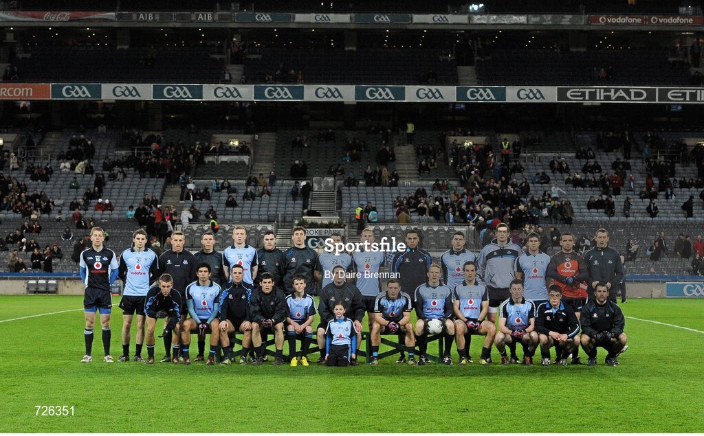 2 March 2013; The Dublin panel. Allianz Football League, Division 1, Dublin v Mayo, Croke Park, Dublin. Picture credit: Dáire Brennan / SPORTSFILE