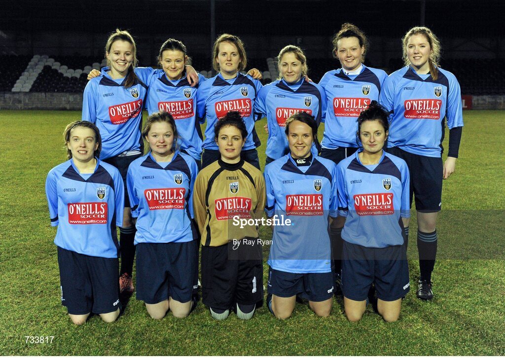 19 March 2013; The University College Dublin team. WSCAI Premier Division Final, IT Sligo v University College Dublin, Eamon Deacy Park, Galway. Picture credit: Ray Ryan / SPORTSFILE