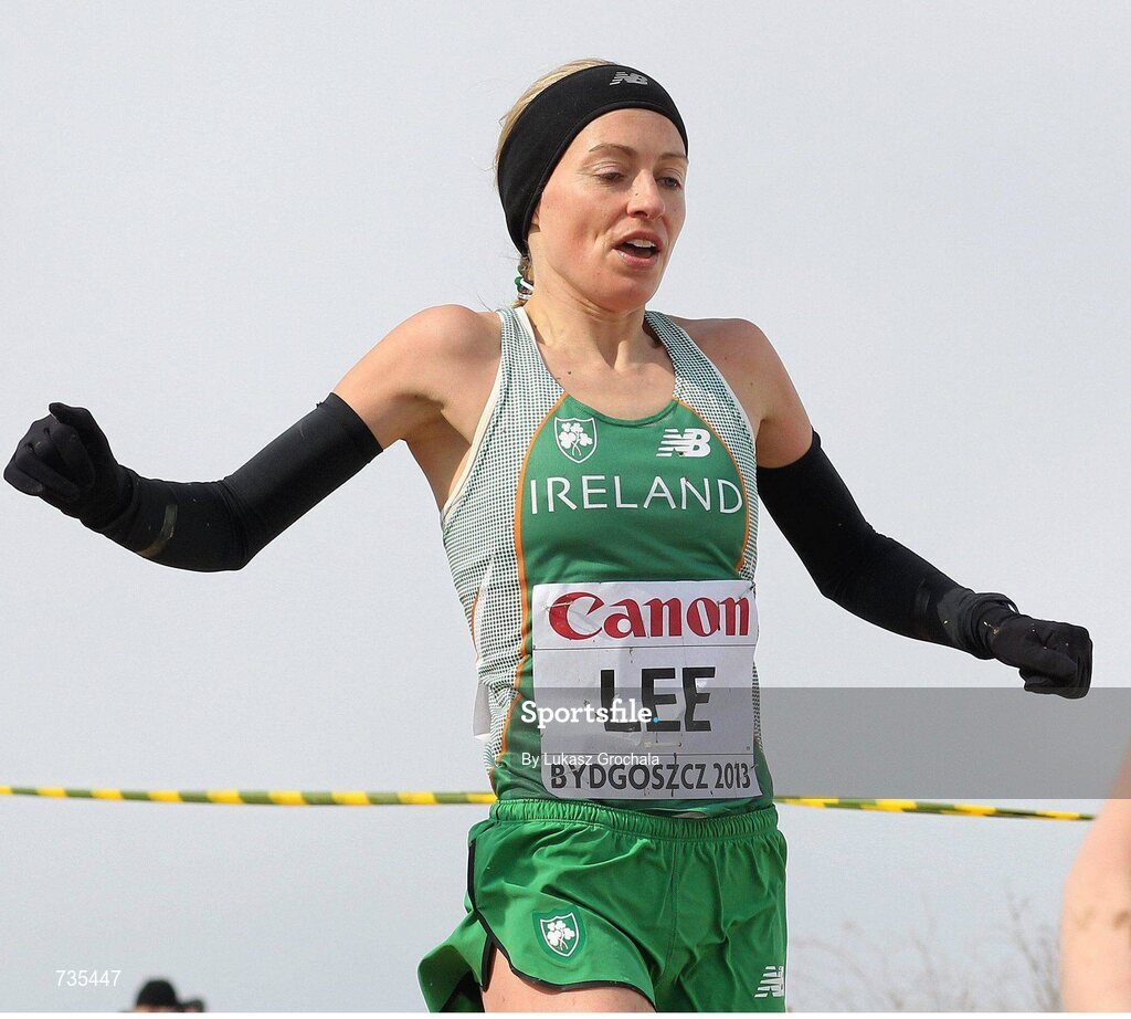 24 March 2013; Ireland's Elizabeth Lee in action during the IAAF World Cross Country Championships 2013. Bydgoszcz, Poland. Picture credit: Lukasz Grochala / SPORTSFILE