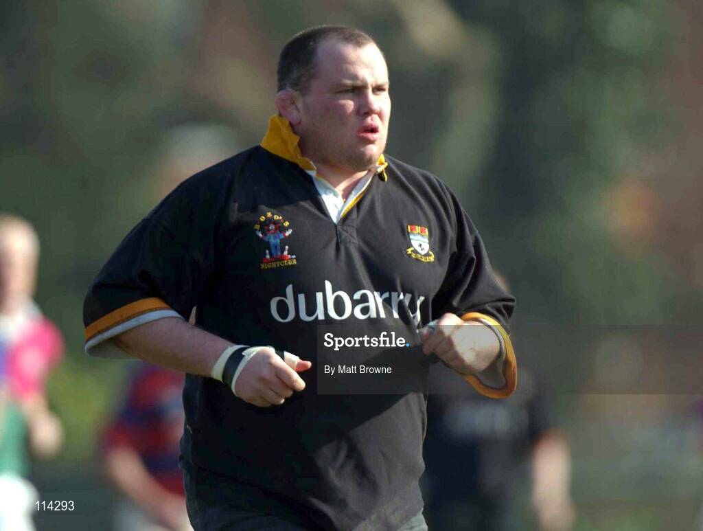 15 March 2003; Martin Cahill, Buccaneers. AIB League, Division One, Clontarf v Buccaneers, Castle Avenue, Clontarf, Dublin. Picture credit; Matt Browne / SPORTSFILE *EDI*