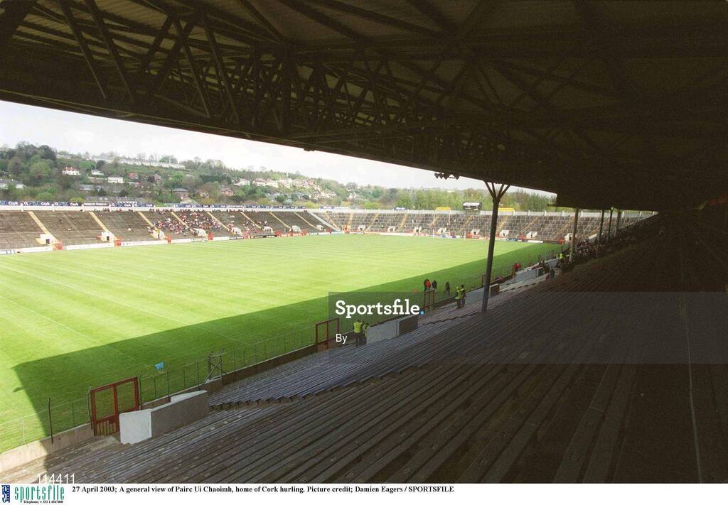 27 April 2003; A general view of Pairc Ui Chaoimh, home of Cork hurling. Picture credit; Damien Eagers / SPORTSFILE