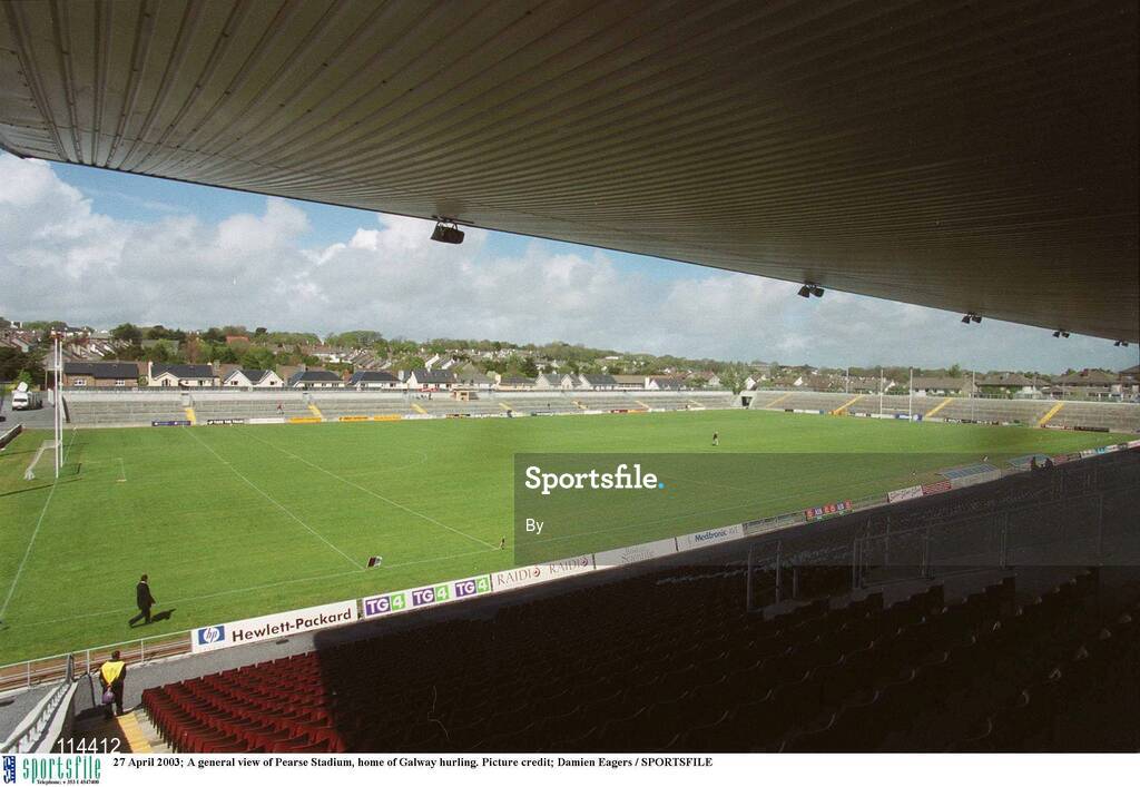 27 April 2003; A general view of Pearse Stadium, home of Galway hurling. Picture credit; Damien Eagers / SPORTSFILE