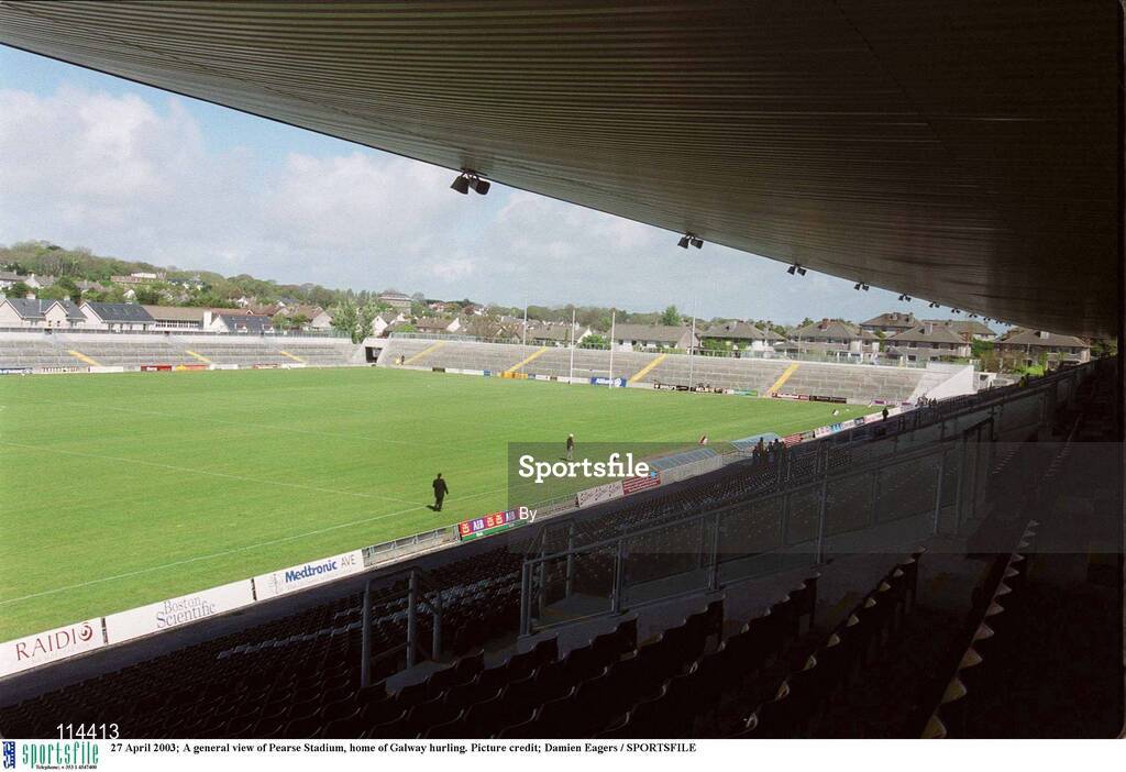 27 April 2003; A general view of Pearse Stadium, home of Galway hurling. Picture credit; Damien Eagers / SPORTSFILE