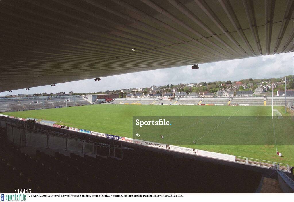 27 April 2003; A general view of Pearse Stadium, home of Galway hurling. Picture credit; Damien Eagers / SPORTSFILE