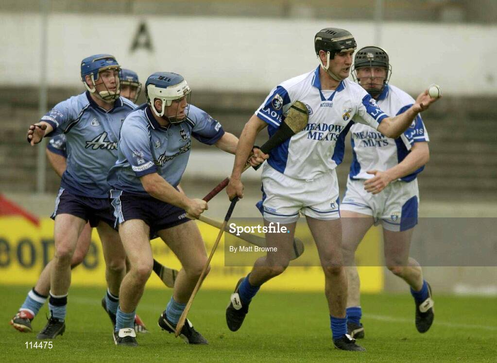 31 May 2003; Darren Rooney, Laois, in action against Dublin's Conal Keaney. Guinness Leinster Senior Hurling Championship replay, Dublin v Laois, Nowlan Park, Co. Kilkenny. Picture credit; Matt Browne / SPORTSFILE *EDI*