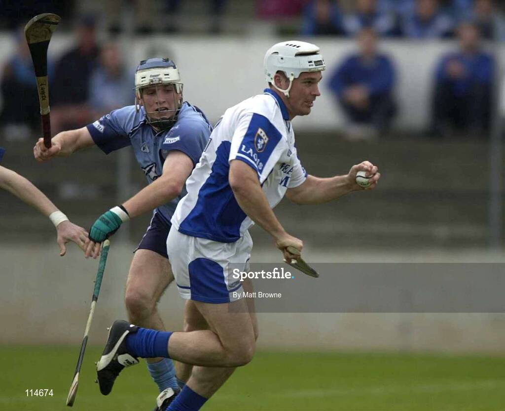 31 May 2003; Liam Tynan, Laois, in action against Dublin. Guinness Leinster Senior Hurling Championship, Dublin v Laois, Nowlan Park, Co. Kilkenny. Picture credit; Matt Browne / SPORTSFILE *EDI*