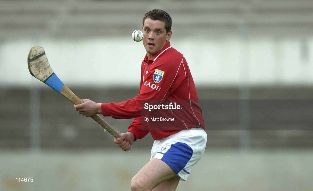 31 May 2003; John Lyons, Laois. Guinness Leinster Senior Hurling Championship, Dublin v Laois, Nowlan Park, Co. Kilkenny. Picture credit; Matt Browne / SPORTSFILE *EDI*