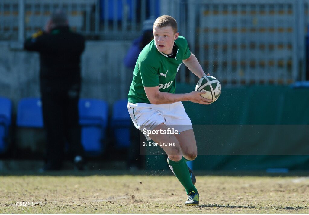 3 April 2013; Conor McKeon, Ireland. U19 Friendly, Ireland U19 v England U19, Donnybrook Stadium, Donnybrook, Dublin. Picture credit: Brian Lawless / SPORTSFILE
