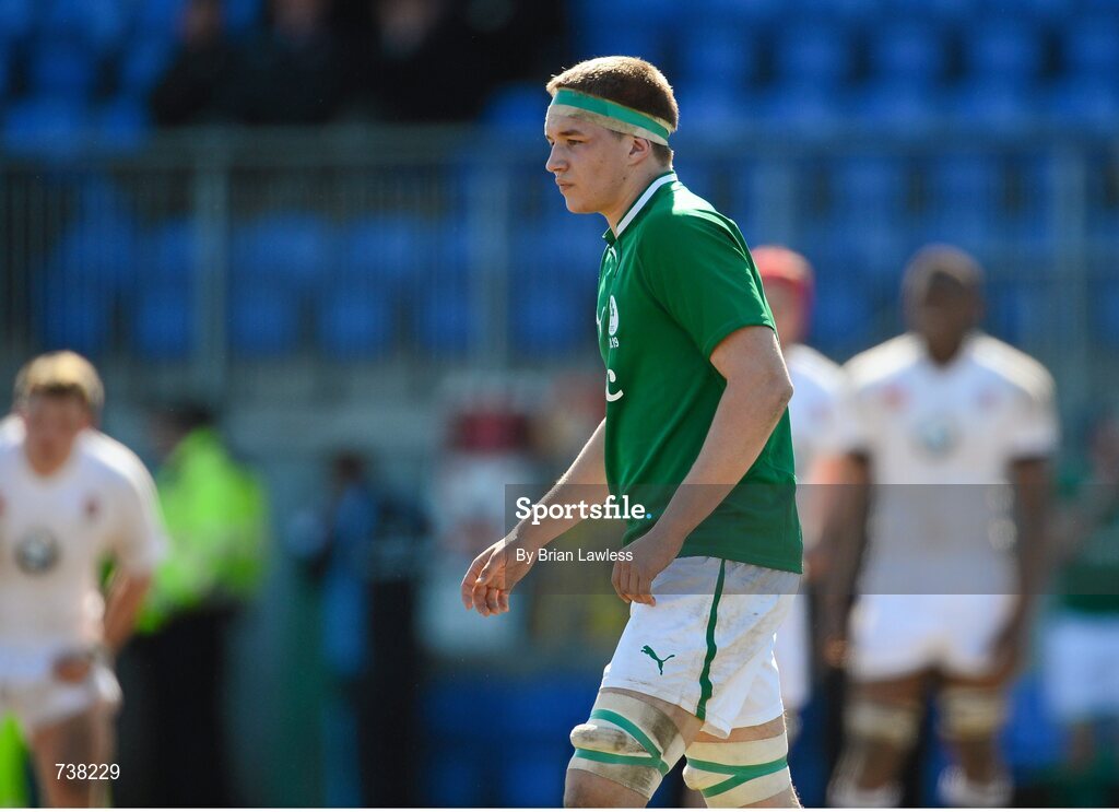 3 April 2013; Ross Molony, Ireland. U19 Friendly, Ireland U19 v England U19, Donnybrook Stadium, Donnybrook, Dublin. Picture credit: Brian Lawless / SPORTSFILE