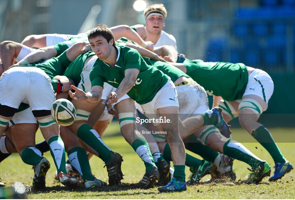 3 April 2013; Caolin Blade, Ireland. U19 Friendly, Ireland U19 v England U19, Donnybrook Stadium, Donnybrook, Dublin. Picture credit: Brian Lawless / SPORTSFILE