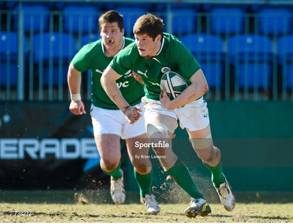 3 April 2013; Jack O'Donoghue, Ireland. U19 Friendly, Ireland U19 v England U19, Donnybrook Stadium, Donnybrook, Dublin. Picture credit: Brian Lawless / SPORTSFILE