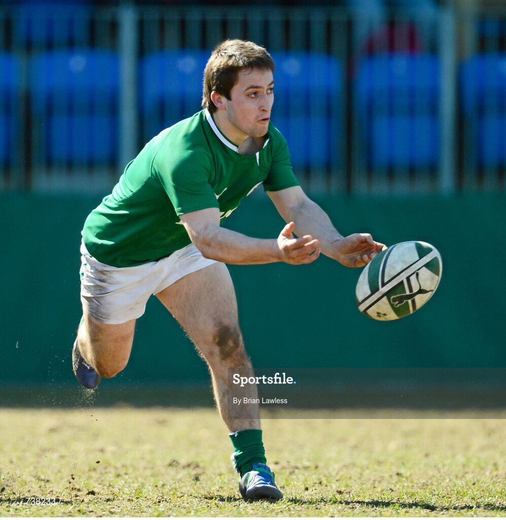 3 April 2013; Caolin Blade, Ireland. U19 Friendly, Ireland U19 v England U19, Donnybrook Stadium, Donnybrook, Dublin. Picture credit: Brian Lawless / SPORTSFILE