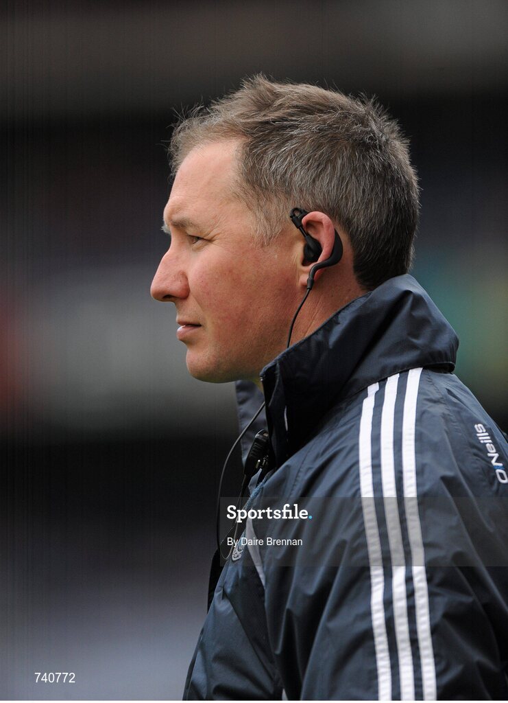 14 April 2013; Dublin manager Jim Gavin. Allianz Football League, Division 1, Semi-Final, Dublin v Mayo, Croke Park, Dublin. Picture credit: Dáire Brennan / SPORTSFILE